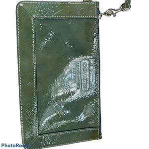 Patent Leather Coach Wristlet!